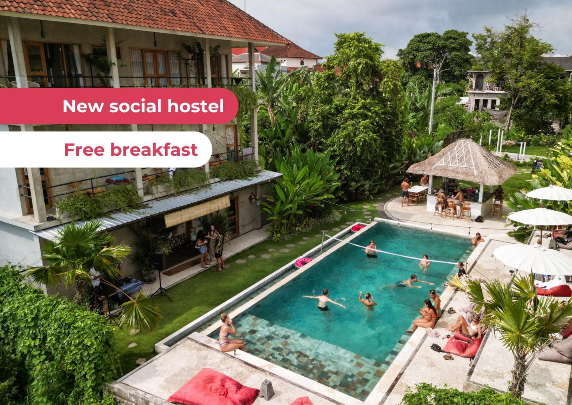 Sepeda Hostel Canggu  Luaran gambar