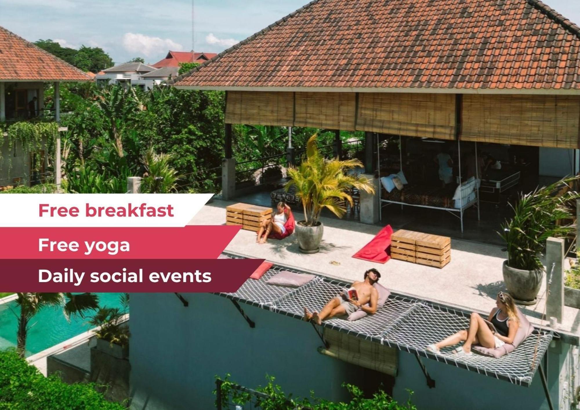 Sepeda Hostel Canggu  Luaran gambar