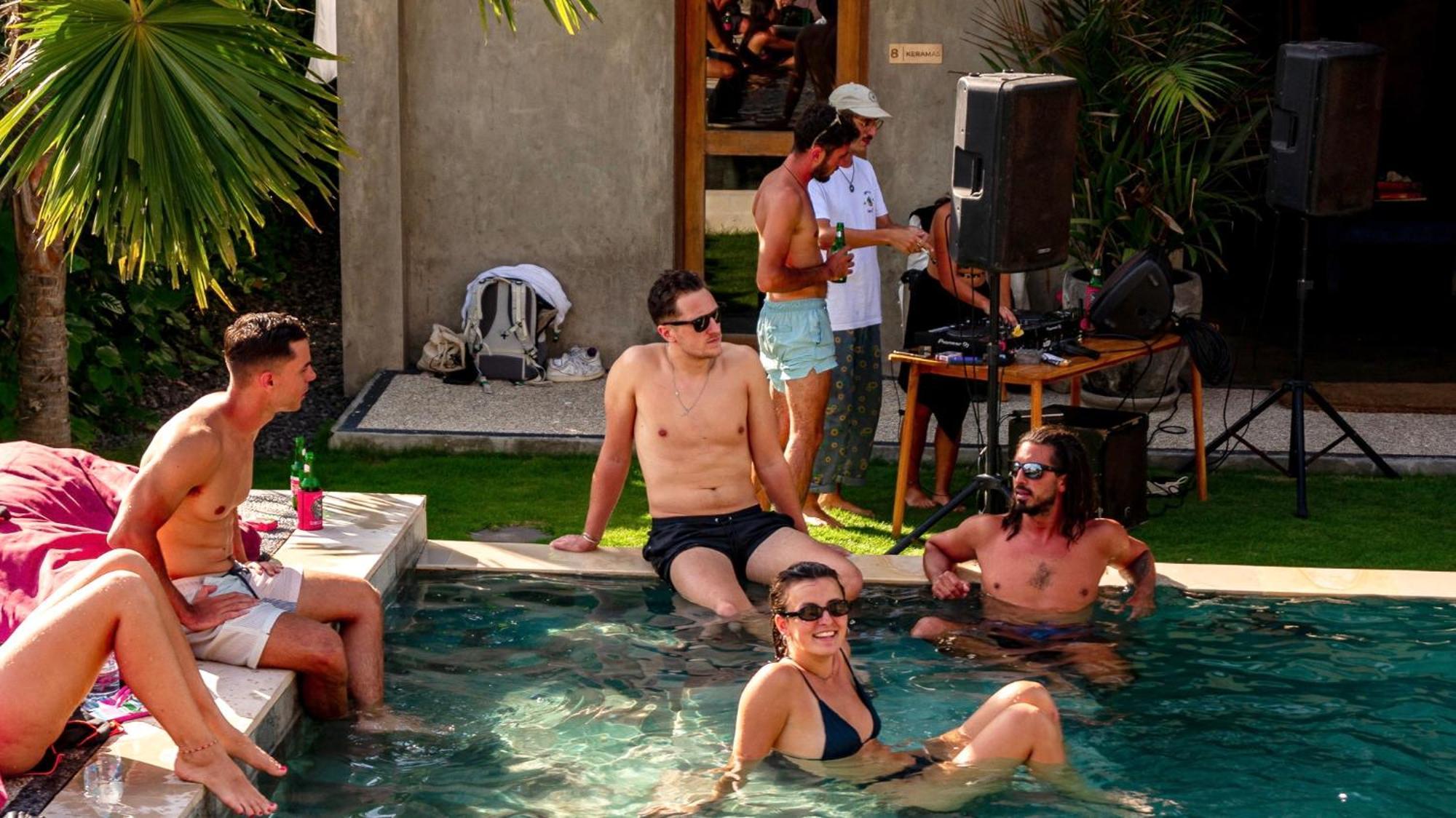 Sepeda Hostel Canggu  Luaran gambar